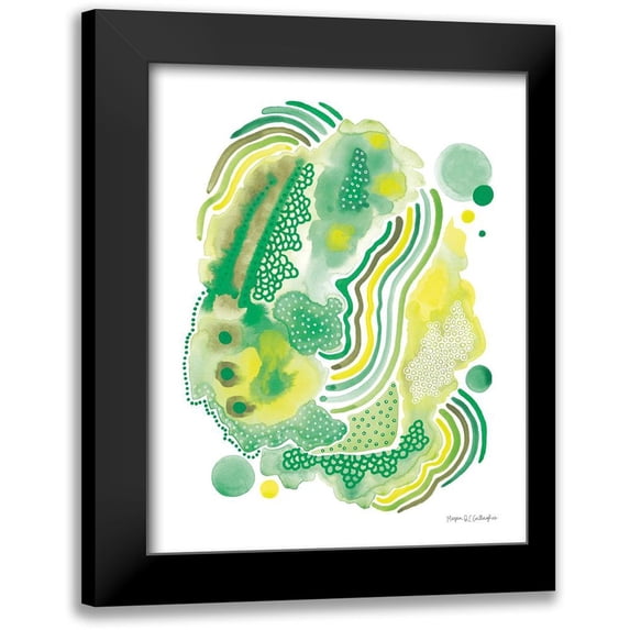 Gallagher, Megan 15x18 Black Modern Framed Museum Art Print Titled - Organic II