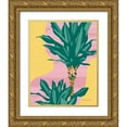 thumbnail image 1 of Gallagher, Megan 15x18 Gold Ornate Wood Framed with Double Matting Museum Art Print Titled - Dracaena, 1 of 4