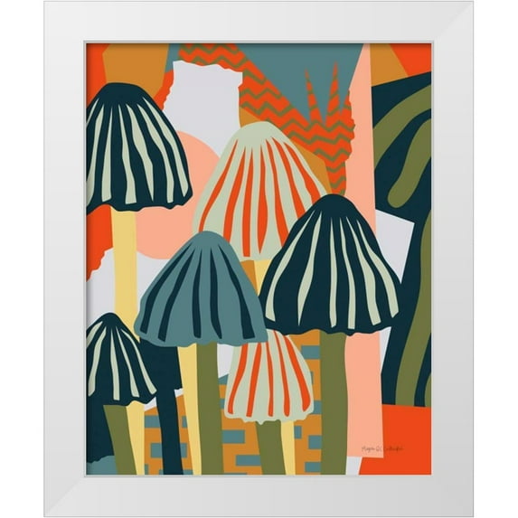 Gallagher, Megan 15x18 White Modern Wood Framed Museum Art Print Titled - Life Circle