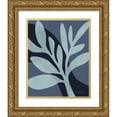 thumbnail image 1 of Gallagher, Megan 26x32 Gold Ornate Wood Framed with Double Matting Museum Art Print Titled - Dreamy Leaves II, 1 of 4