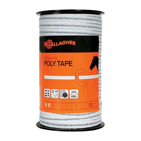 Gallagher Poly Tape Green/White