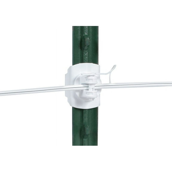Gallagher T-Post Pin-Lock Insulator White