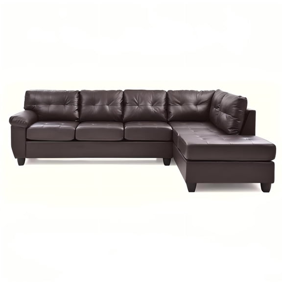 Gallant G905B-SC Sectional (Without Ottoman), CAPPUCCINO