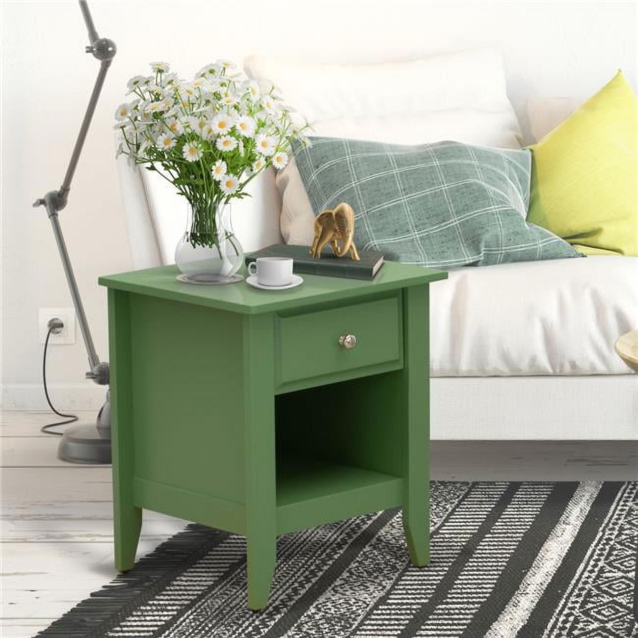 Gallatin Mid Century Night Stand For Bedroom With 1 Wooden Drawer gallatin-mid-century-night-stand-for-bedroom-with-1-wooden-drawer