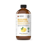 Complete Natural Gallbladder Complete - Organic Liquid Supplement for Gallbladder & Liver Flush, 8oz