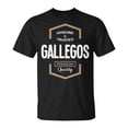 thumbnail image 1 of Gallegos Name Gallegos Quality TShirt, 1 of 6