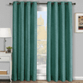 thumbnail image 1 of Galleria Room Darkening Thermal Insulated Tonal Stripe Panels (Single) - 54X95 - Blue, 1 of 4