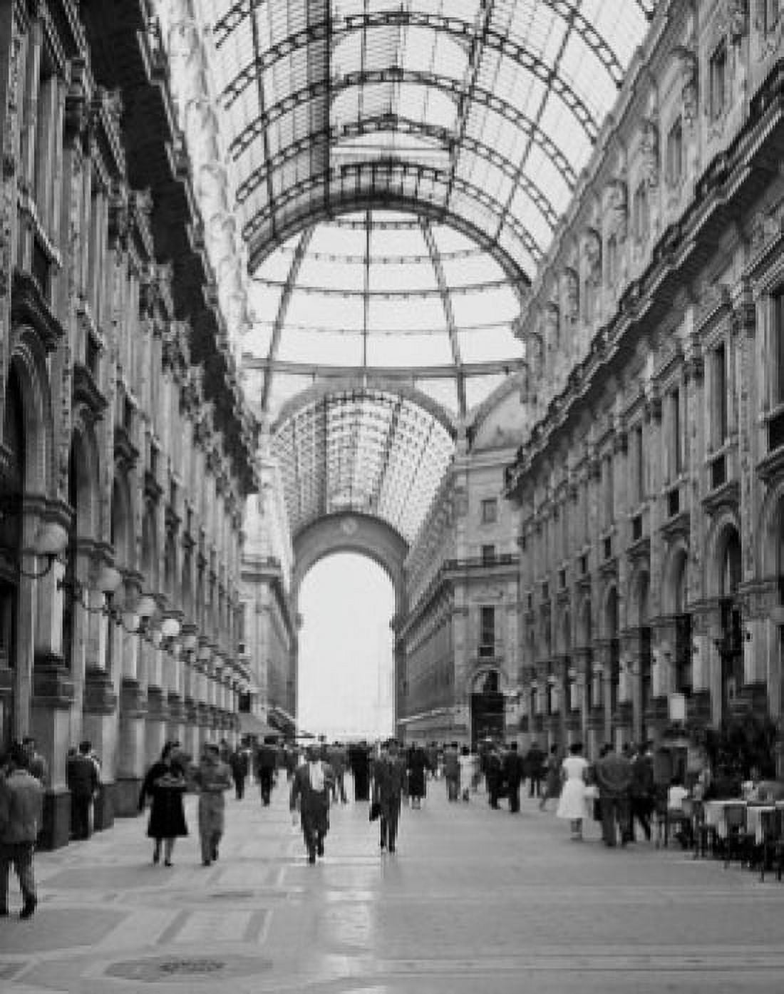 Galleria Vittorio Emanuele Milan Italy Canvas Art - (18 x 24)