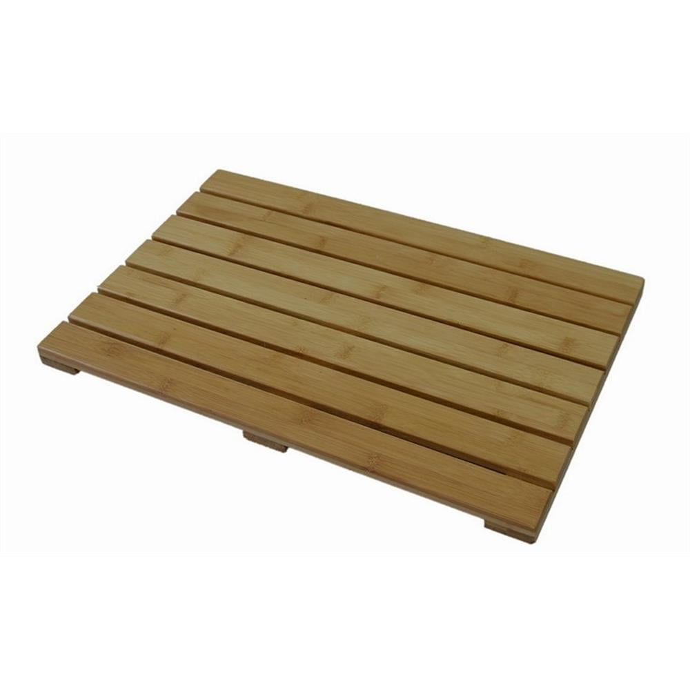 Natural Brown Eco-Friendly Bamboo Spa Bath Mat