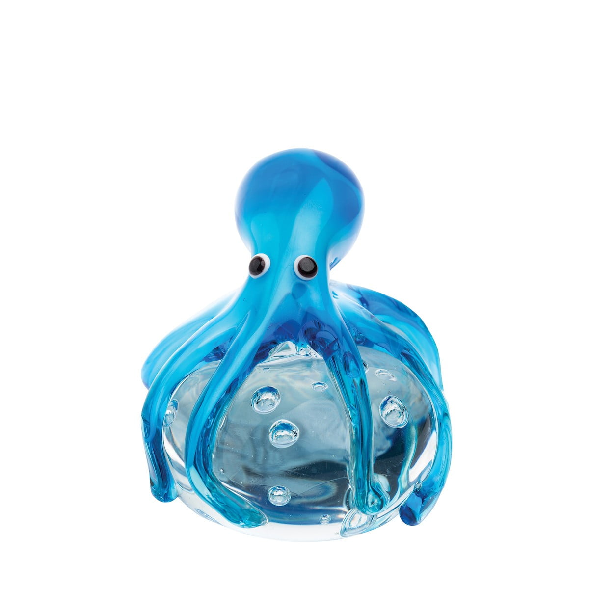 gallerie-ii-octopus-coastal-tropical-art-glass-paperweight-walmart