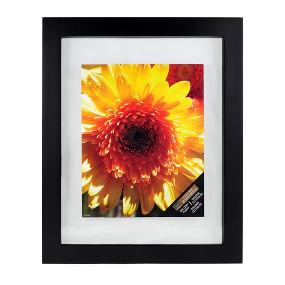 Studio Decor Gallery 11" x 14" Black Float Frame