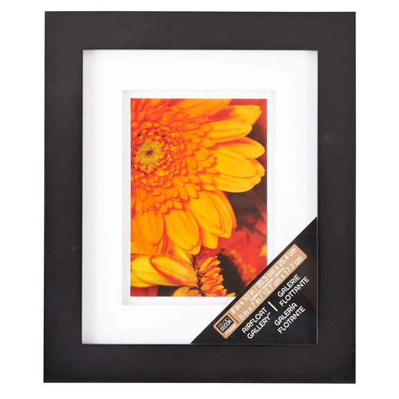 Studio Decor Gallery Black Frame with Double Mat