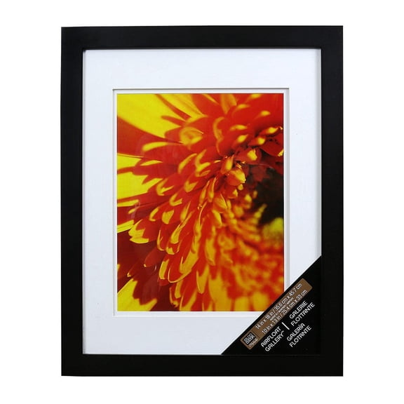 Studio Decor Gallery Black Wall Frame with Double Mat