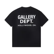 Gallery Dept Classic Adult T-Shirt Fashion Letter Print Short Sleeve Street Hip Hop Casual Loose Tops Tees for Men Women Teens