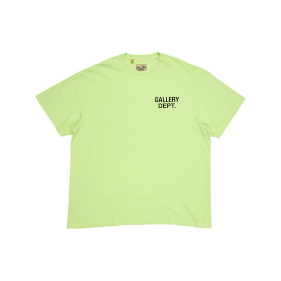 Gallery Dept. Men's Souvenir T-shirt Lime Green, from StockX