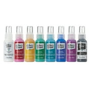 Gallery Glass Stained Glass Acrylic Paint Kit, 8 Piece Glass Paint Set, 2 fl oz, Jewel Tones