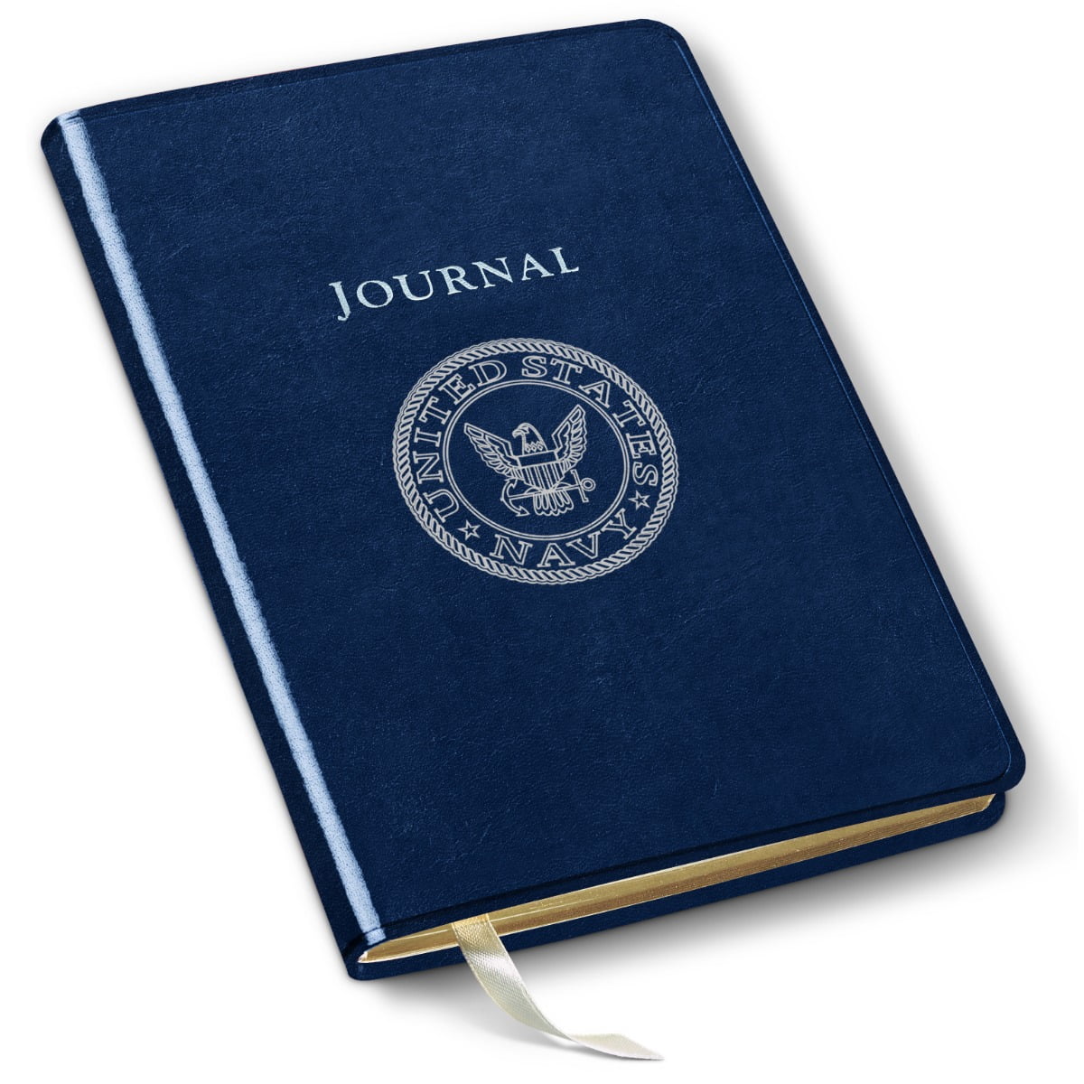 Gallery Leather Desk Journal - Acadia Navy - US Navy - 8"x5.5"