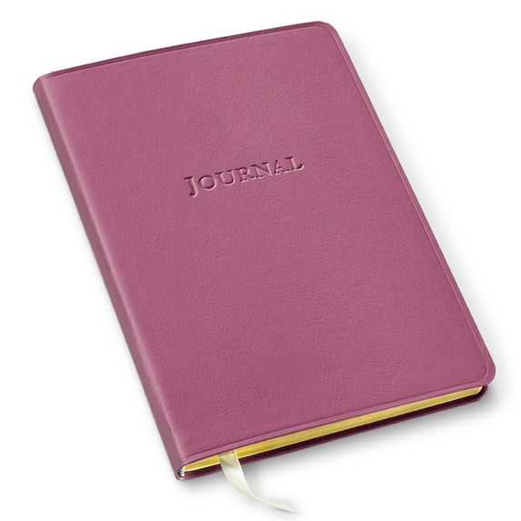Gallery Leather Journal Notebook - 192 Pages, Softcover, For Men and Women, For Writing, Work & Travel, Handcrafted - Camden Orchid - 8 x 5.5, Desk Lined