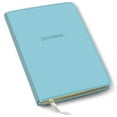 thumbnail image 1 of Gallery Leather Journal Notebook - 192 Pages, Softcover, For Men and Women, For Writing, Work & Travel, Handcrafted - Caribbean Aqua - 8 x 5.5 ", Desk Lined, 1 of 6