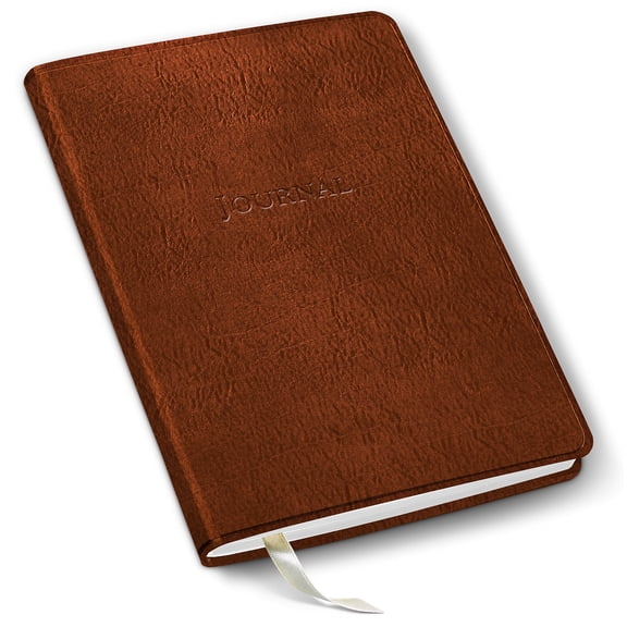 Gallery Leather Desk Journal - Freeport Metallic Copper - 8"x5.5"