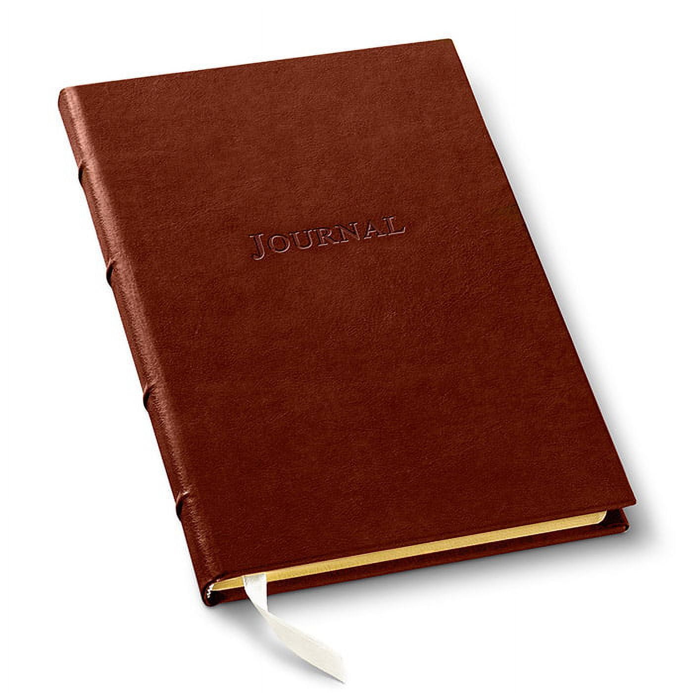 Gallery Leather Hardcover Desk Journal - Acadia Tan - 8"x5.5"