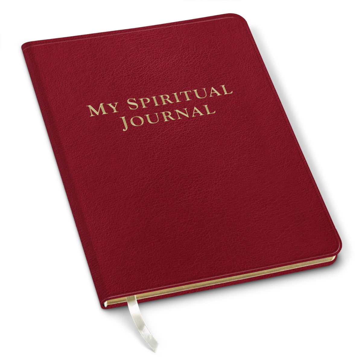 Gallery Leather Large Spiritual Journal - Camden Red - 9.75"x7.5"