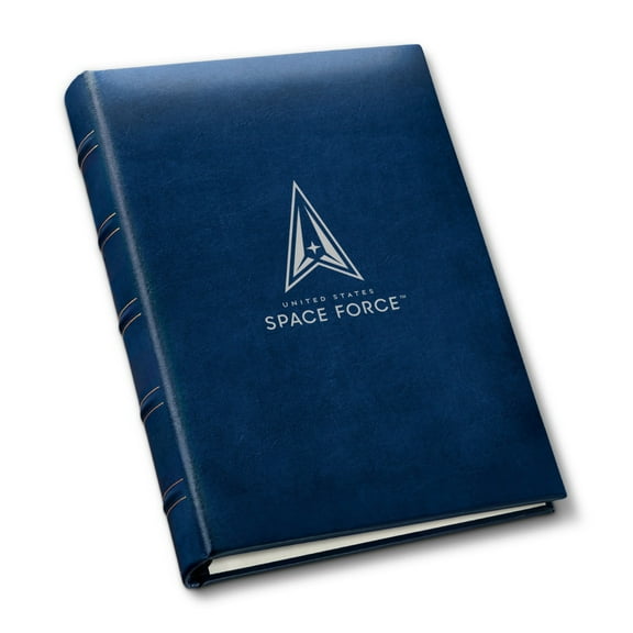 Gallery Leather Slimline Photo Album - Acadia Navy - Space Force - 11.75"x8.0"