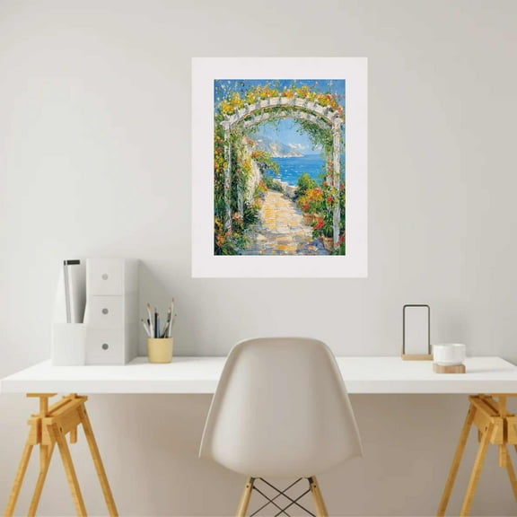 Gallery Matte White Flat Picture Frame- Wide White Frame 30x36 frame