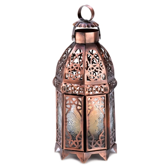 Gallery Of Light Copper Moroccan Candle Lamp