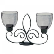 Gallery Of Light Fleur De Lis Duo Candle Stand