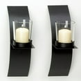 thumbnail image 1 of Gallery Of Light Mod-Art Candle Sconce Duo, 1 of 2