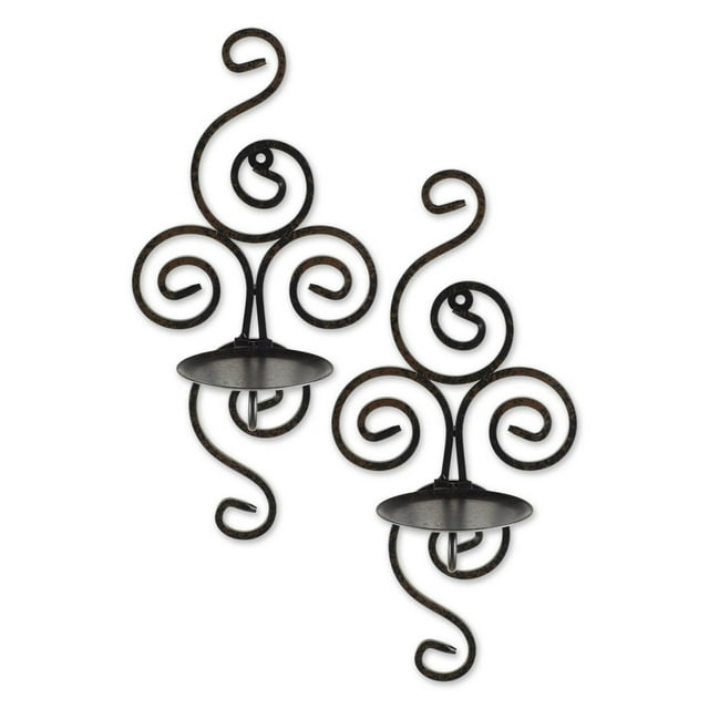 Gallery Of Light Scrollwork Candle Sconces
