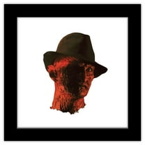 Gallery Pops A Nightmare on Elm Street - Freddy Krueger Portrait Wall Art, Black Framed Version, 12" x 12"