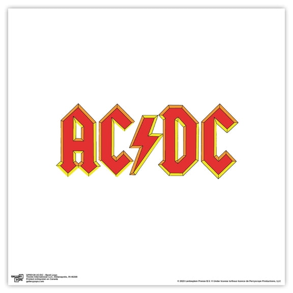 Gallery Pops AC/DC - Band Logo Wall Art