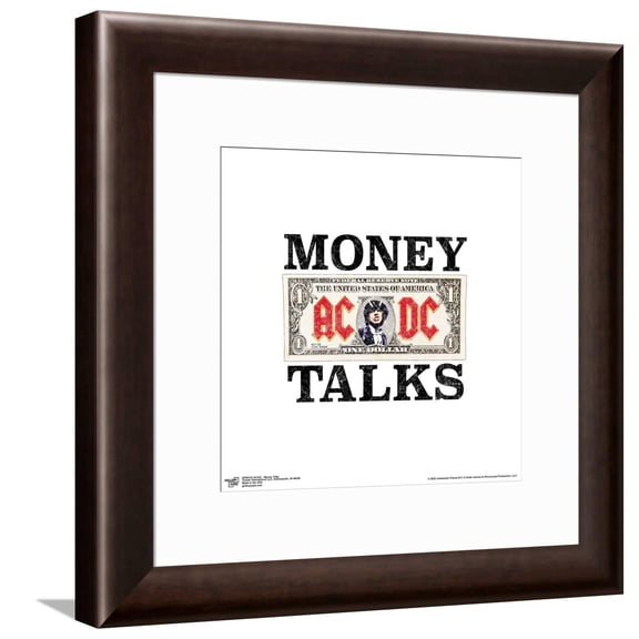 Gallery Pops AC/DC - Money Talks Canvas Wall Art, Unframed Version
