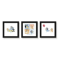 Gallery Pops Bluey - For Real Life Wall Art Bundle (3-Pack)