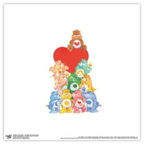 Gallery Pops Care Bears - Heritage Care Bears Group Wall Art, Unframed Version, 12" x 12"