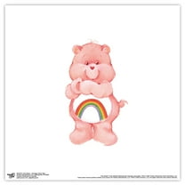 Gallery Pops Care Bears - Heritage Cheer Bear Wall Art, Unframed Version, 12" x 12"
