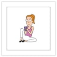 thumbnail image 1 of Gallery Pops Cartoon Network Rick and Morty - Summer Phone Wall Art, White Framed Version, 12" x 12", 1 of 5