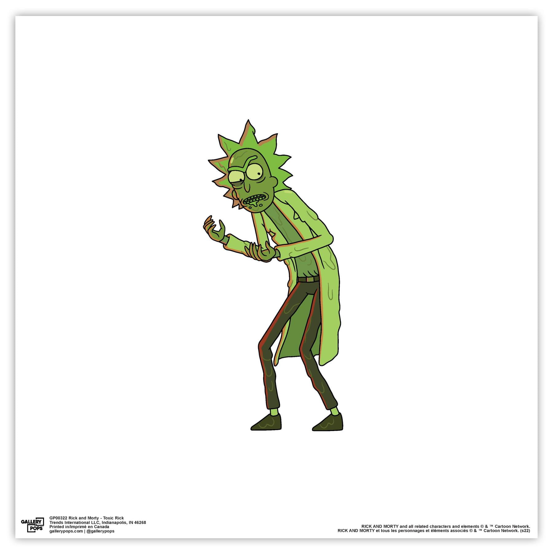 Gallery Pops Cartoon Network Rick and Morty - Toxic Rick Wall Art ...