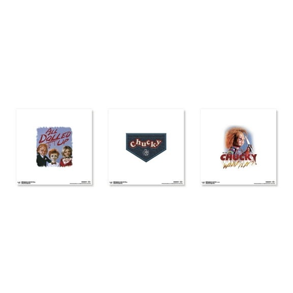 Gallery Pops Child's Play - All Dolled Up Wall Art Bundle (3-Pack)