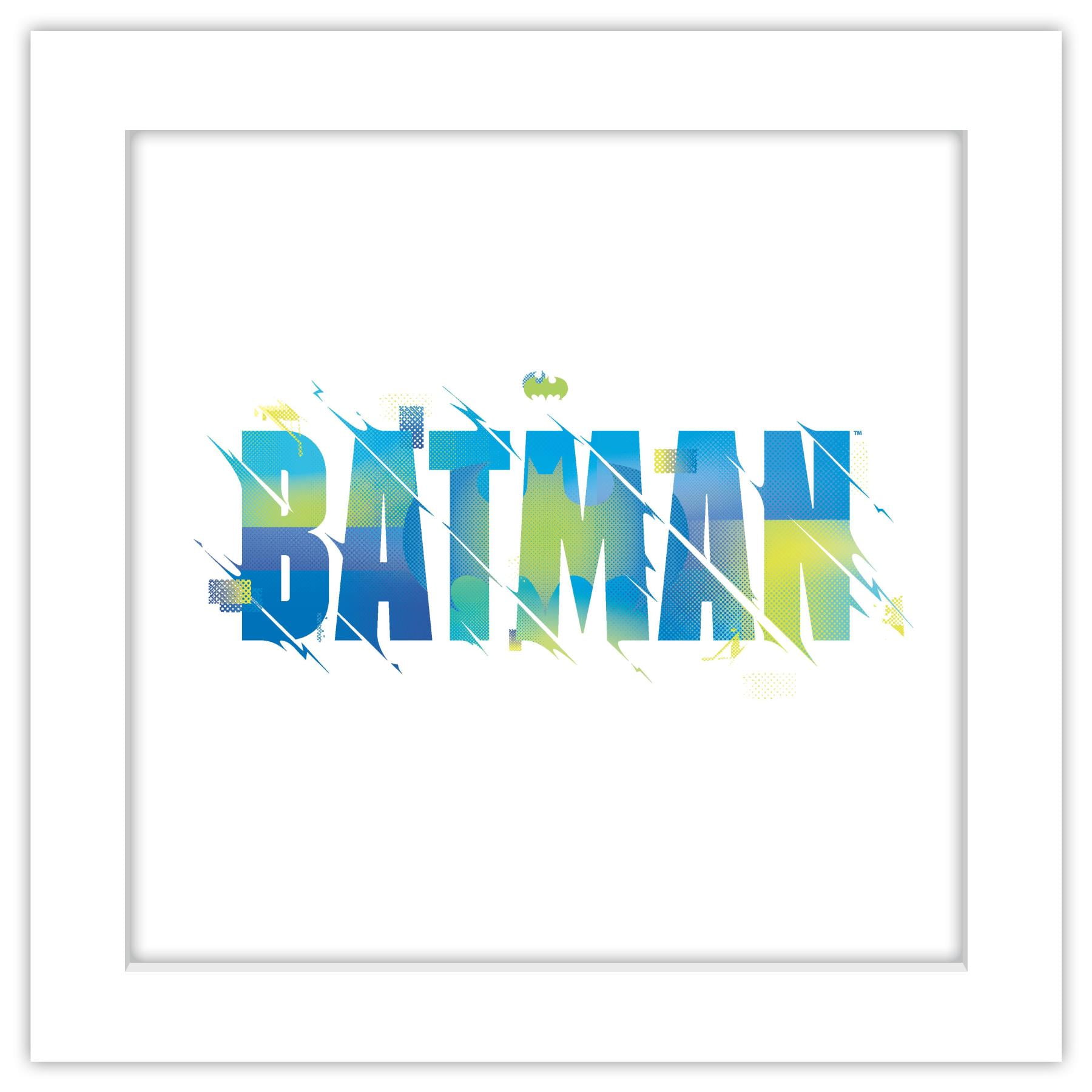 Gallery Pops DC Comics Batman 85th Anniversary - Forever Batman Text Logo  Wall Art, Unframed Version, 12\, image size:1800x1800