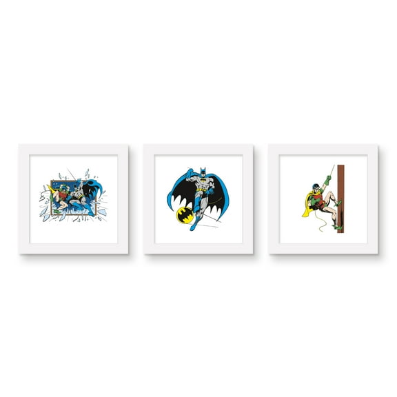 Gallery Pops DC Comics Batman - Dynamic Duo Wall Art Bundle (3-Pack)