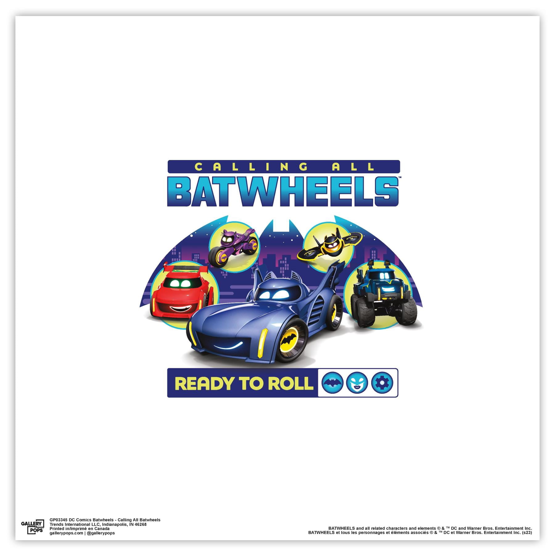 Gallery Pops DC Comics Batwheels - Calling All Batwheels Wall Art ...
