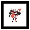 thumbnail image 1 of Gallery Pops DC Comics Harley Quinn - Harley Hearts and Diamonds Wall Art, Black Framed Version, 12" x 12", 1 of 5