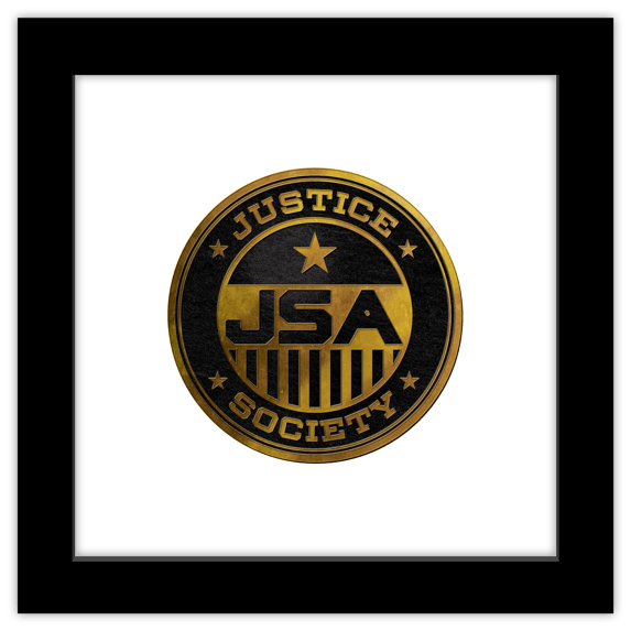 Gallery Pops DC Comics Movie Black Adam - Justice Society Emblem Wall ...