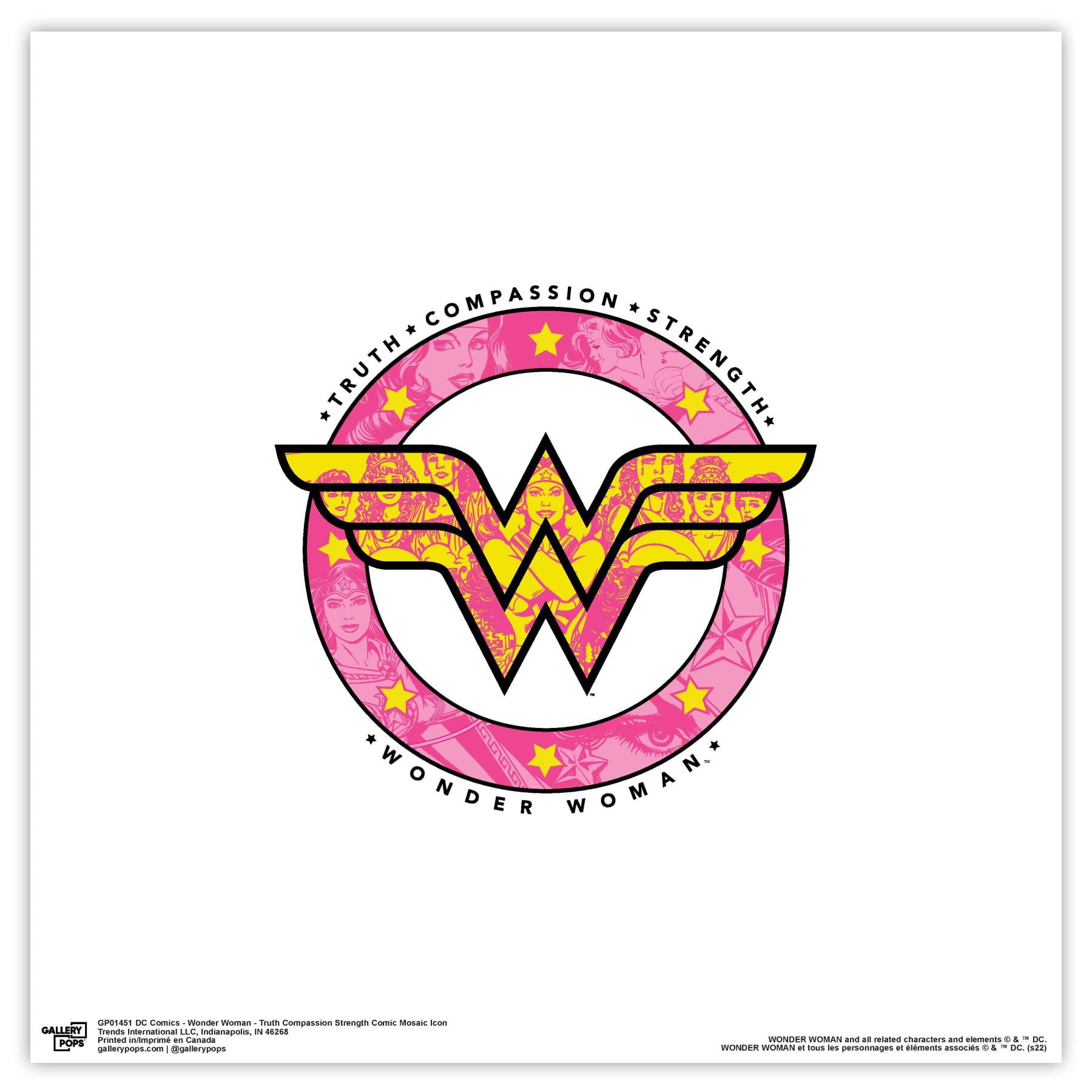 Pink Wonder Woman Symbol