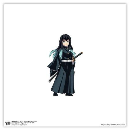 Gallery Pops Demon Slayer - Muichiro Tokito Mist Hashira Wall Art, Unframed Version, 12" x 12"