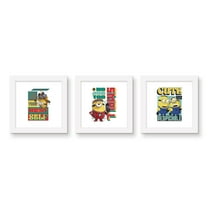 Gallery Pops Despicable Me 4 - Graphic Wall Art Bundle (3-Pack)