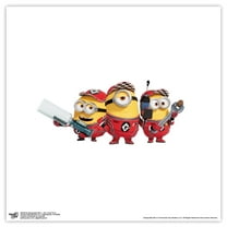 Gallery Pops Despicable Me 4 - Gru Crew Fix It Wall Art, Unframed Version, 12" x 12"
